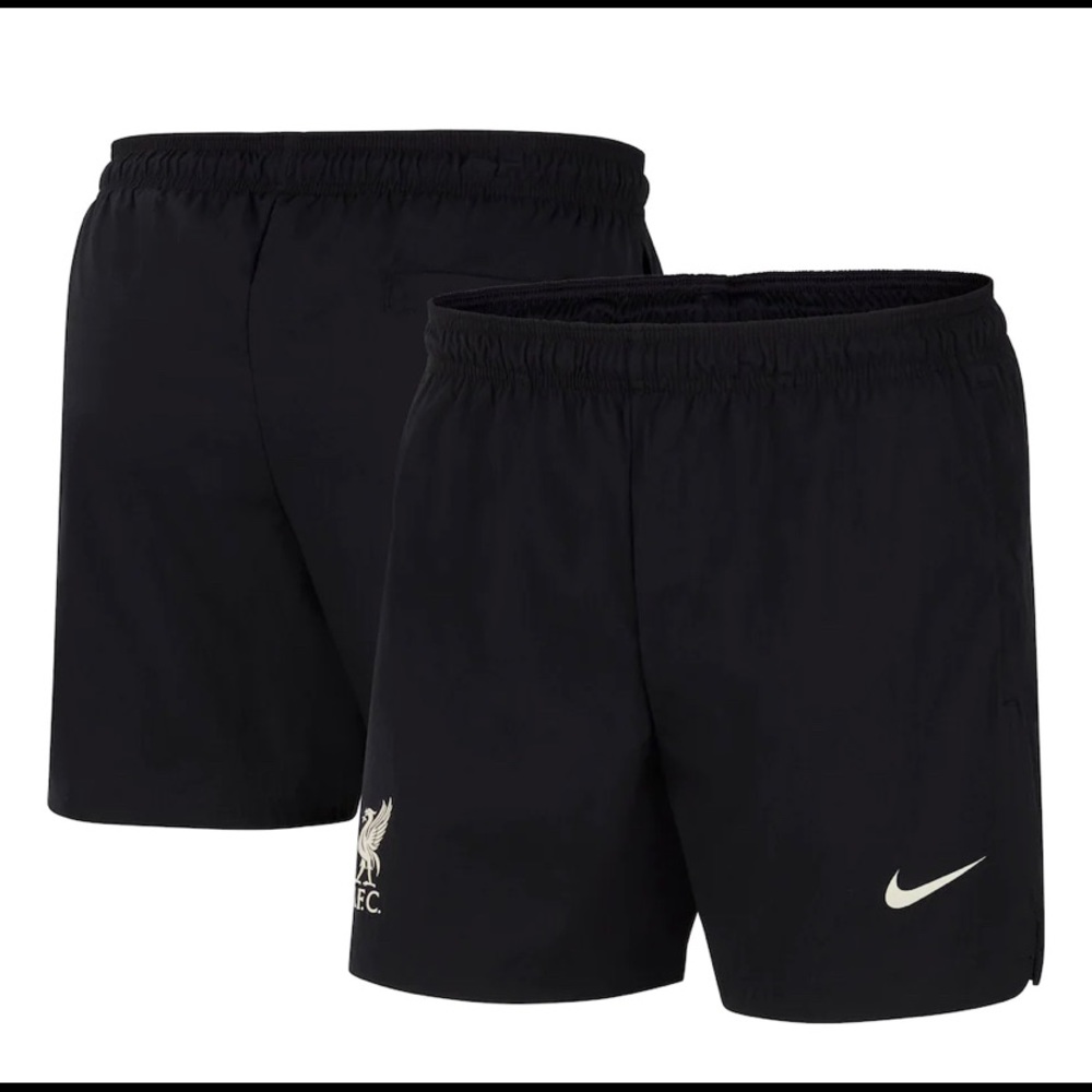 Nike Liverpool F.C. Black Shorts